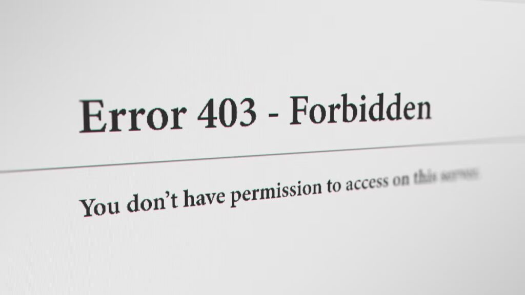 403 Forbidden