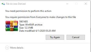 permission denied
